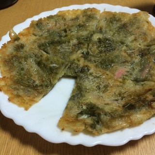 あおさのネギ焼き